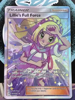 Lillie's Full Force (Full Art) 230/236 Sm-Cosmic Eclipse Holo - Image 1