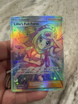 Lillie's Full Force (Full Art) 230/236 Sm-Cosmic Eclipse Holo M/NM - Image 1