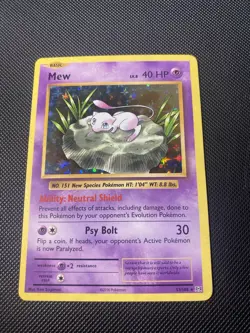 Mew 53/108 [Holo] & [reverse Holo] Lot Of 2 Pokemon TCG XY Evolutions - NM - Image 2