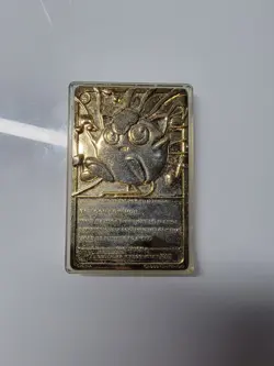 Pokemon Burger King 23K Gold Plated Pokemon Card 1999 Jigglypuff #39 - Image 2