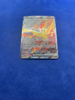 Team Rocket's Moltres ex - (Destined Rivals Stamp) 208/182 Miscellaneous Cards & - Image 1