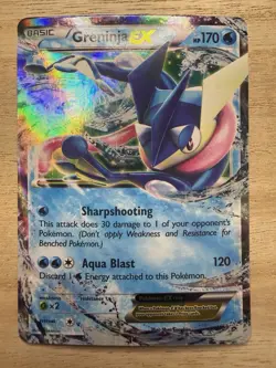 GRENINJA EX - Black Star Promos Holo Card XY20 - Pokemon TCG - Image 1