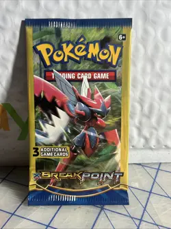 Pokemon XY BREAKpoint 3 Card Mini Booster Packs Complete Art Set Lot of 4 Sealed - Image 2