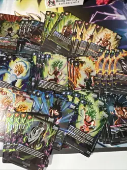 Dragon Ball Fusion World FB08 Saiyan’s Pride 60 Card SR Playset Lot English DBS - Image 3