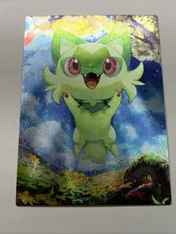 Sprigatito Lion Pokemon 906 Foil Holo Card Anime Rare Full Art Arcade Pokedex - Image 5
