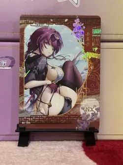 GODDESS STORY SENPAI HAVEN 6 NX-004 KAFKA HONKAI STAR RAIL ANIME WAIFU CARD - Image 1