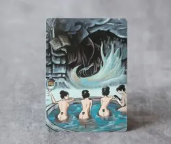 Dark Bath Ritual MTG Fan Art Altered Parody - Image 1