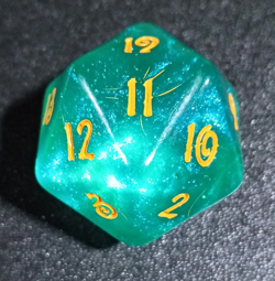 Oversized Spindown Life Counter - Defect (v2) [Lorwyn Eclipsed] MTG - Image 1
