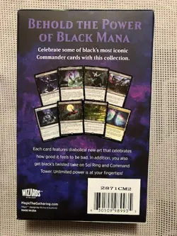 MTG Commander Collection Black - Regular Edition - Image 2