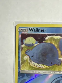 Wailmer 45/236 Reverse Holo Card Sun & Moon - Cosmic Eclipse Pokemon TCG NM - Image 3