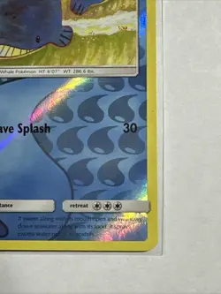Wailmer 45/236 Reverse Holo Card Sun & Moon - Cosmic Eclipse Pokemon TCG NM - Image 5