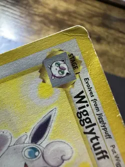 Wigglytuff 32/64, Jungle Set, Pokemon TCG, WOTC, Vintage 1999, Non Holo Rare, MP - Image 2
