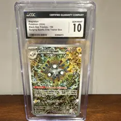 Pokemon Magneton 159 Sv: Scarlet & Violet Promo Holo English 2024 CGC 10 - Image 1