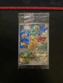 Pokemon Scarlet & Violet Promo Pikachu #027 Sealed - Image 1