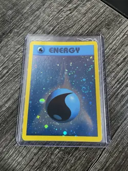 Pokemon Water Energy WOTC 2002 League Promo NM - Image 1