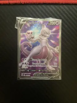 Mewtwo V SWSH229 Sword & Shield Promo Full Art Pokemon TCG NM - Sealed - Image 1