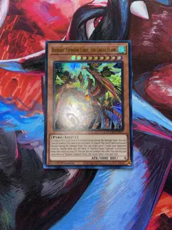 Yugioh! Radiant Typhoon Fonix, the Great Flame DOOD-EN017 Ultra Rare 1st NM - Image 1