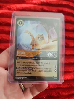 Rhino Power Hamster 30/204 Reign of Jafar Disney Lorcana TCG Cold Foil - Image 1