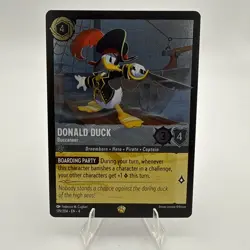 Donald Duck Buccaneer Legendary Cold Foil 179/204 Disney Lorcana Ursula's Return - Image 1