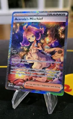 Pokemon Mega Evolution Acerola's Mischief Special Illustration Rare 183/132 NM - Image 1