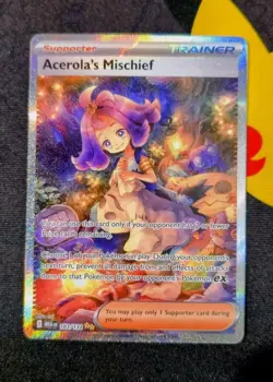 Pokemon Mega Evolution Acerola's Mischief Special Illustration Rare 183/132 NM - Image 3