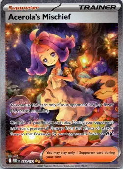 Pokemon Acerola's Mischief (Special Illustration Rare) 183/132 - Mega Evolution - Image 1