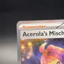 Pokemon Mega Evolution Acerola's Mischief Special Illustration Rare 183/132 NM - Image 2