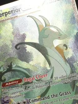 Pokemon TCG Serperior EX 164/086 SV Black Bolt Special Illustration Rare NM - Image 2