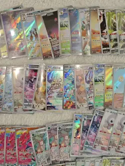100x Pokemon Chinese Card AR & CHR Full Art Holo Card Bulk Pack Lot Wholesale - Image 4