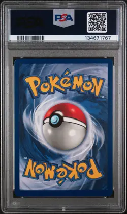 1999 Pokemon WB First Movie Black Star Promo #4 Pikachu PSA 8 - Image 2