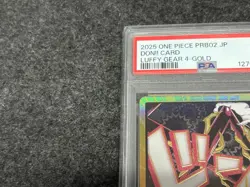 PSA 9 Mint Monky D Luffy Gold Don ONE PIECE CARD GAME PRB02 japanese - Image 3