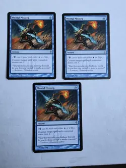 MTG Magic The Gathering Mental Misstep New Phyrexia Regular - Image 1