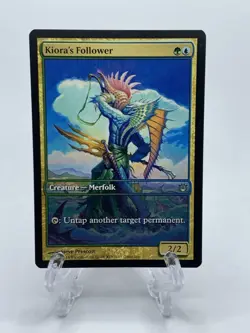 Kiora's Follower - Born of the Gods Game Day Promo - MTG - Extended Art - Magic - Image 1