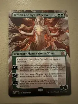MTG - Wrenn and Realmbreaker Borderless - March of the Machine - NM - Image 1