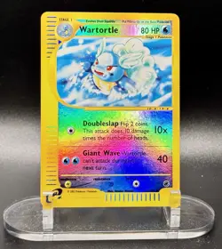 Wartortle 92/165 Reverse Holo Pokemon Expedition 2002 Wotc Vintage LP/NM - Image 2