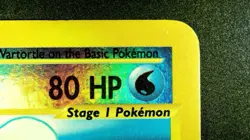 Wartortle 92/165 Reverse Holo Pokemon Expedition 2002 Wotc Vintage LP/NM - Image 5