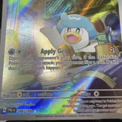 Pokemon TCG Quaxly 206/193 IR Scarlet & Violet Paldea Evolved - Image 3