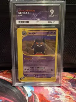Pokemon Gengar Non-Holo Rare Card 48/165 Expedition MP Ace 9 - Image 2