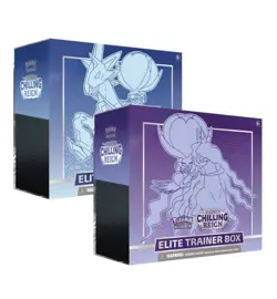 Pokemon Sword & Shield Chilling Reign Elite Trainer Box ETB Set of 2 Sealed 820650808630 - Image 1