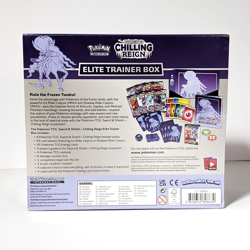 Pokemon Sword & Shield Chilling Reign Elite Trainer Box ETB Set of 2 Sealed - Image 4