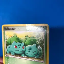 Bulbasaur - 12/17 - Pop Series 2 Promo Set Rare - Pokemon Card - MP/HP Crease - Image 2