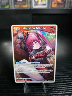 Houshou Marine hBP02-033 (RR) - hololive OFFICIAL CARD GAME Quintet Spectrum - Image 1