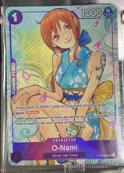 O-Nami (Illustration Box Vol.1) OP05-062 One Piece Promotion Cards Foil SEALED - Image 1