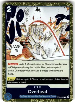 One Piece Card Game Overheat OP01-086 Romance Dawn ENGLISH FOIL - Image 1