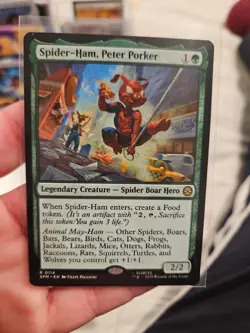 Spider-Ham, Peter Porker: Marvel's Spider-Man PACK FRESH Magic the Gathering 114 - Image 1