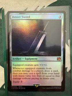 Buster Sword Final Fantasy Foil - Image 1