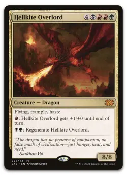 Hellkite Overlord #225 (NM) Double Masters 2022 2X2 Magic MTG - Image 1