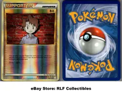 2010 Pokemon, Heartgold & Soulsilver, #89/123 Bill, Reverse Holo Uncommon - Image 1