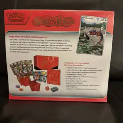 Pokemon TCG Scarlet and Violet Base Set ETB Elite Trainer Box Koraidon Sealed - Image 3
