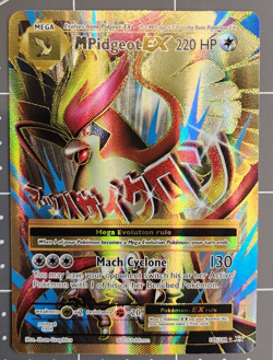 Pokemon TCG M Pidgeot EX (Full Art) Ultra Rare XY - Evolutions 105/108 - Image 3
